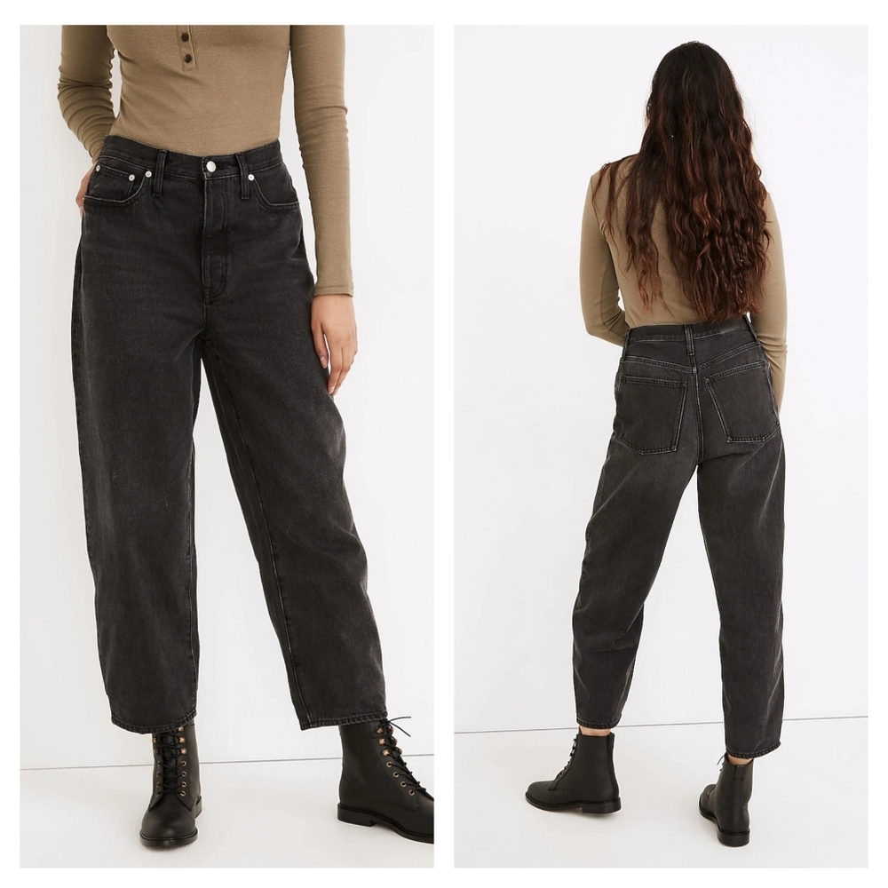 Madewell Balloon Jeans in Noll Wash 26